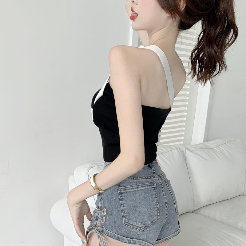 Áo Lửng Trễ Vai Phong Cách Hàn Quốc Quyến Rũ Dành Cho Nữ