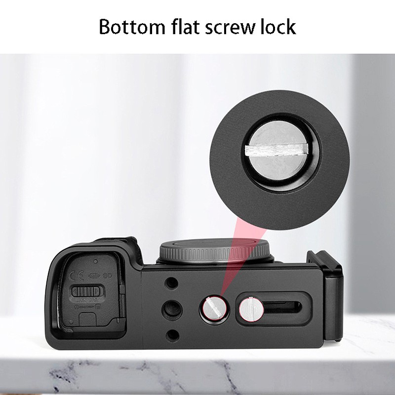 A6 Series L-Type Quick Release Plate for Sony A6000 A6100 Camera