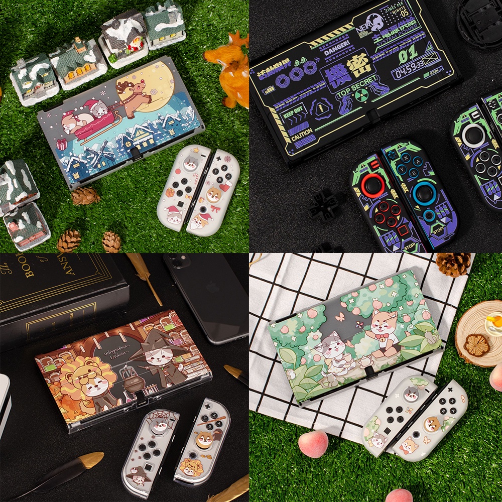 Bộ vỏ bọc bảo vệ cho tay cầm chơi game Nintendo Switch Oled Joy Con