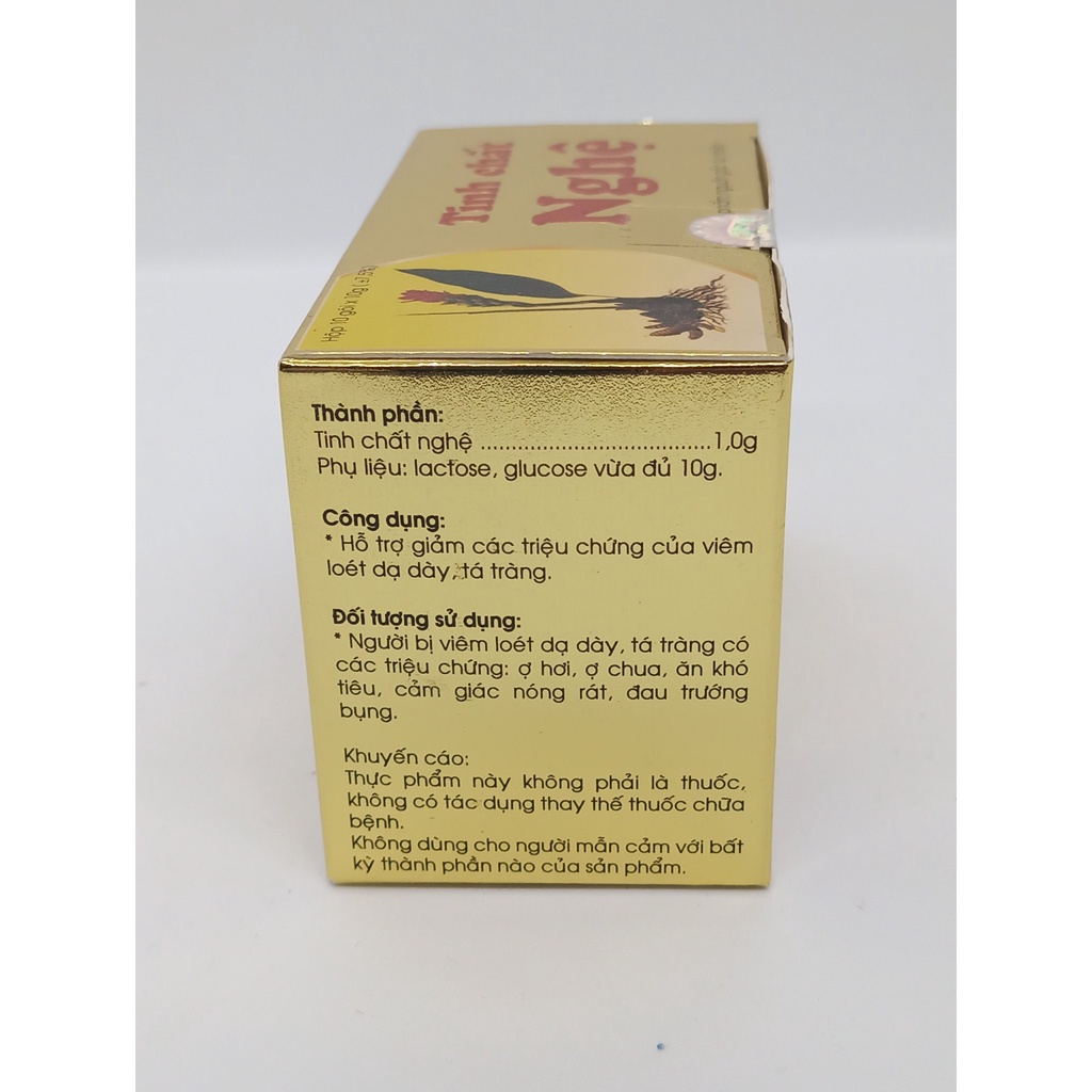 Tinh chất Nghệ Học viện Quân Y