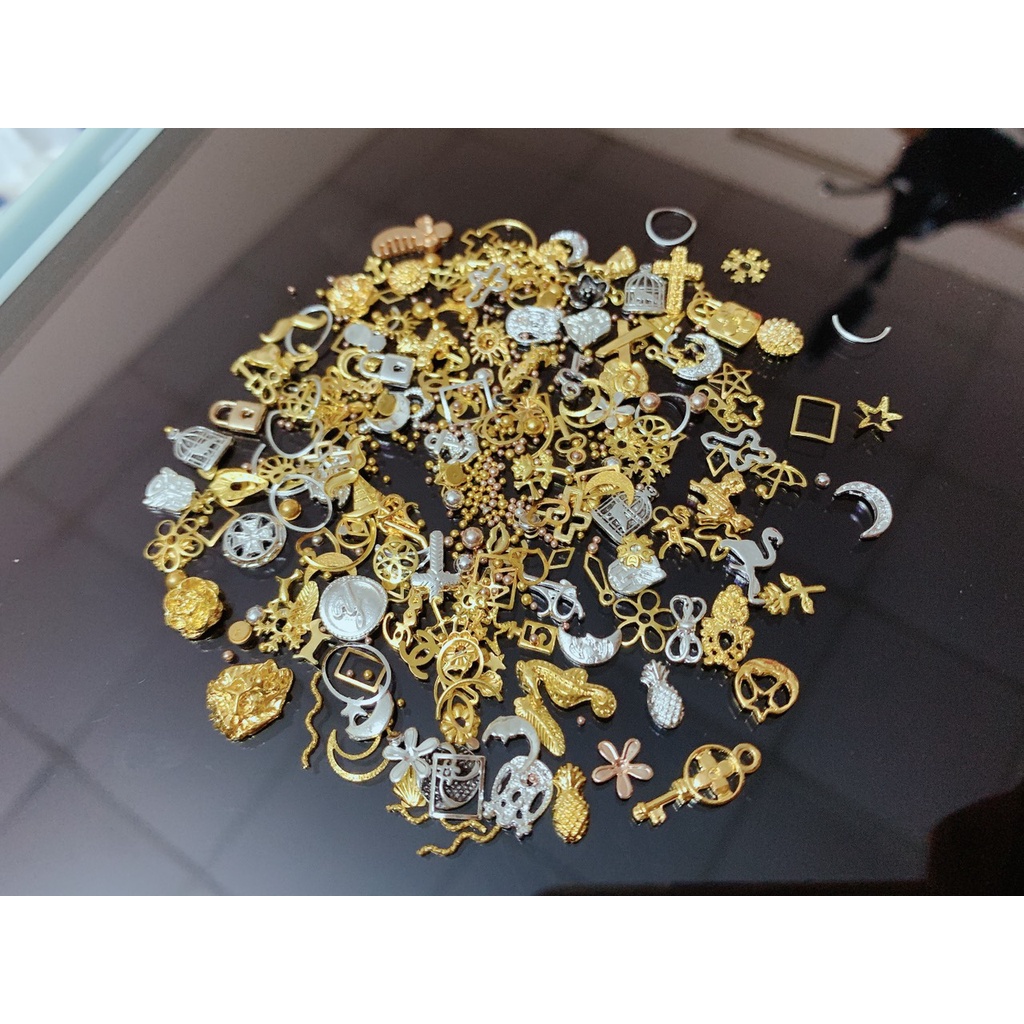 Gói charm kim loại mix hình