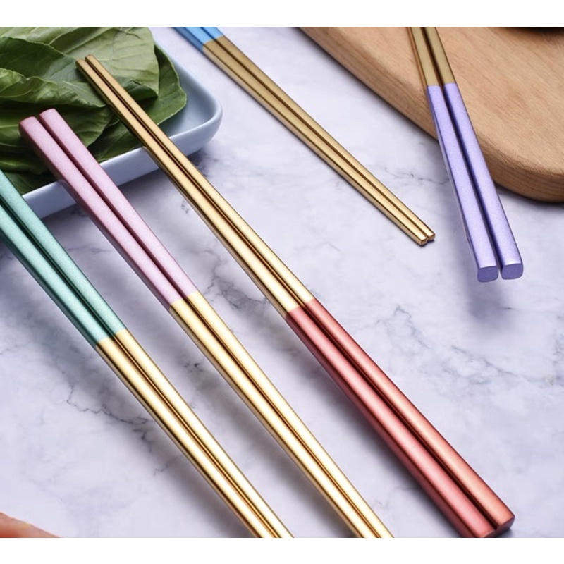 Đũa inox sus.304 Hàn Quốc trống trơn thích hợp cho văn phòng và gia đình