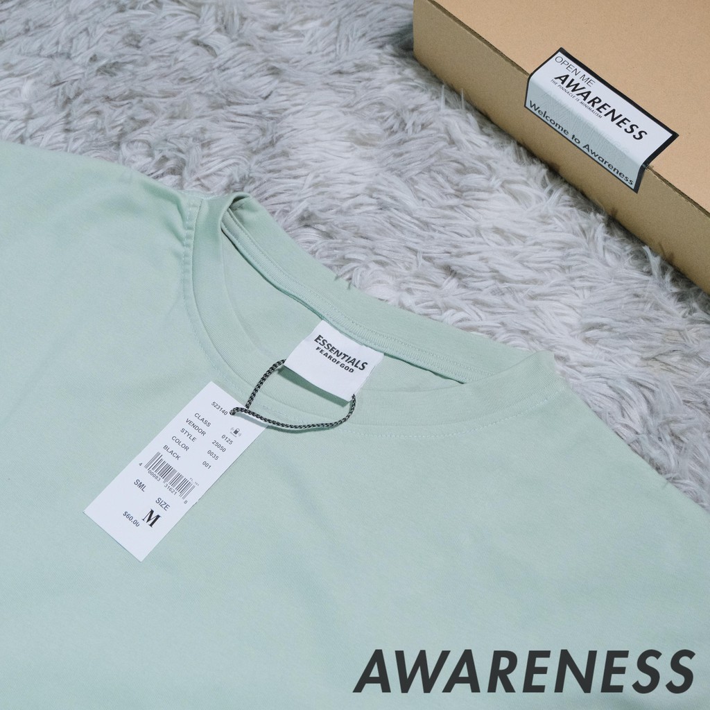 Áo thun trơn Nam Nữ Unisex - Áo Form Rộng Cotton Cao Cấp - awareness