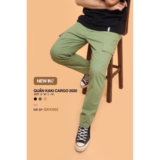 Quần Kaki Cargo Túi Hộp - QKK002 - Thiết kế túi hộp trẻ trung năng động - Form dáng slim - Sico Menswear