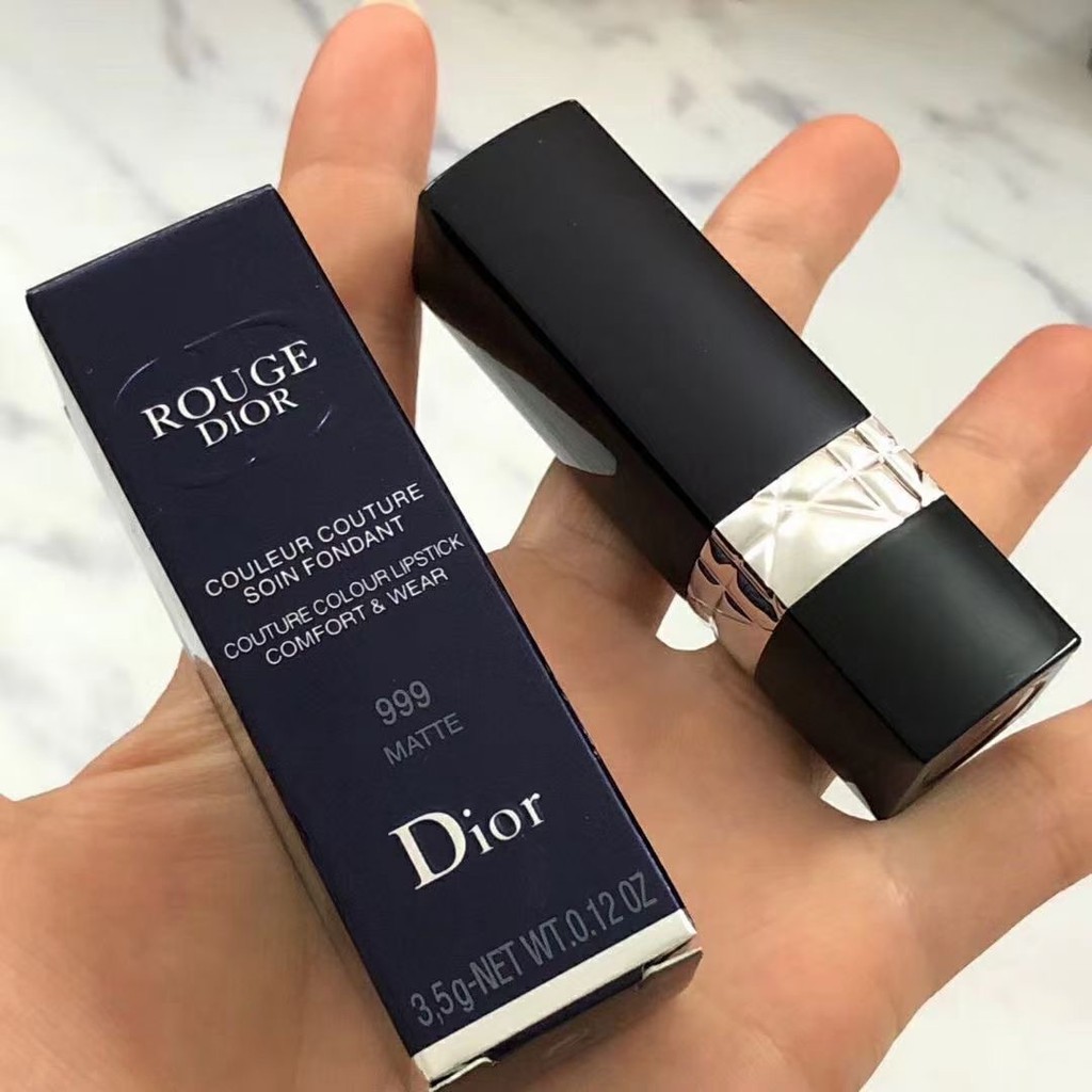 (Hàng Mới Về) Son Môi Dior Vỏ Nhôm Màu Đỏ 999 # | BigBuy360 - bigbuy360.vn