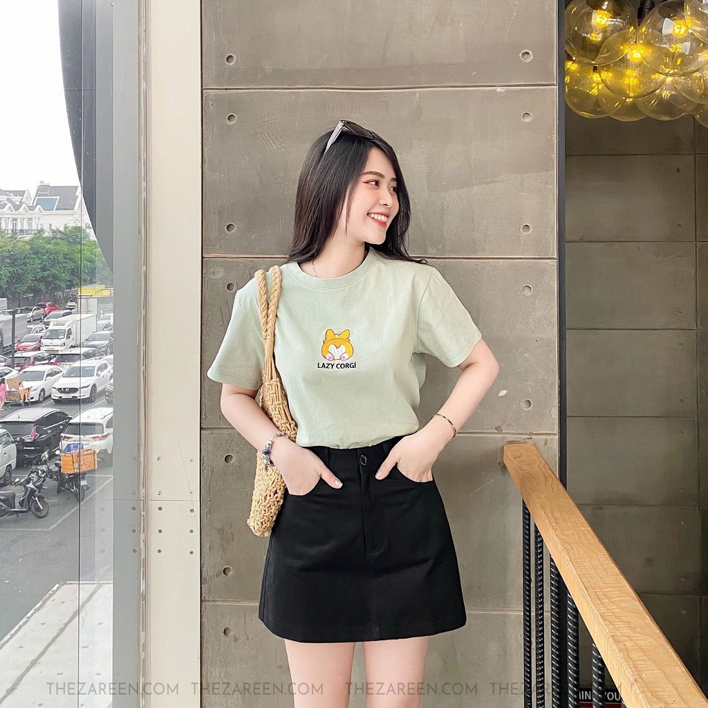 [Mã SKAMCLU7 giảm 10% tối đa 50K đơn 0Đ] CHÂN VÁY CHỮ A BASIC ZAREEN VAA29 ĐEN | BigBuy360 - bigbuy360.vn