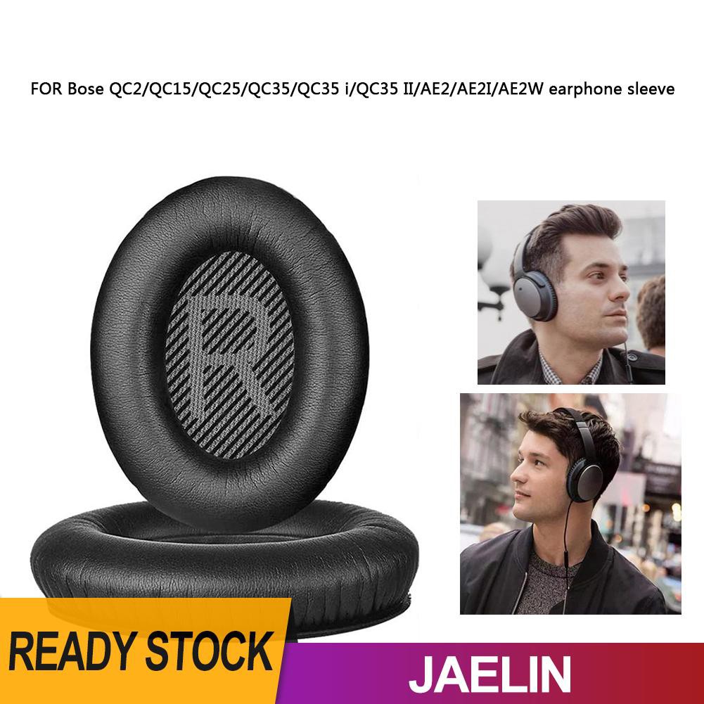 1 Cặp Đệm Tai Nghe Bằng Da Cho Bose Qc2 Qc15 Qc25