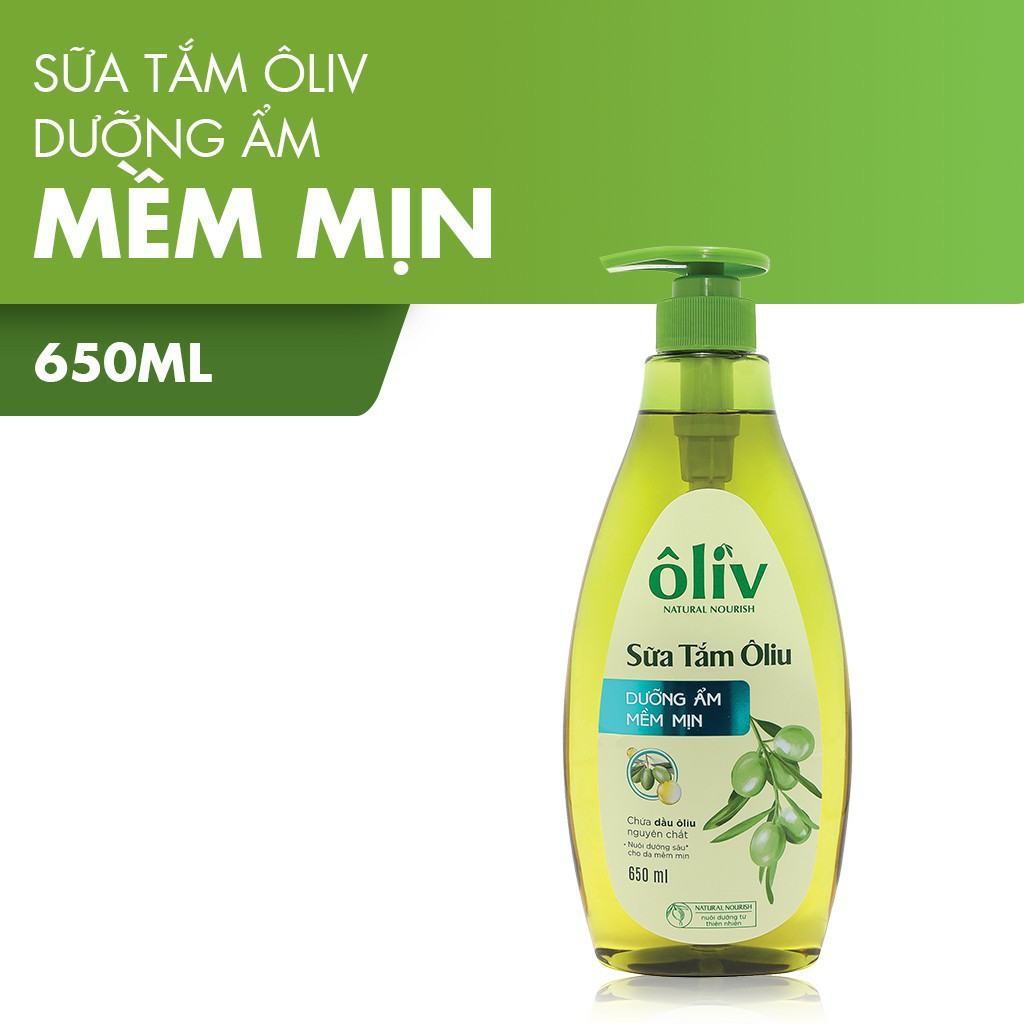 Sữa Tắm Ôliv Dưỡng Ẩm 650ml