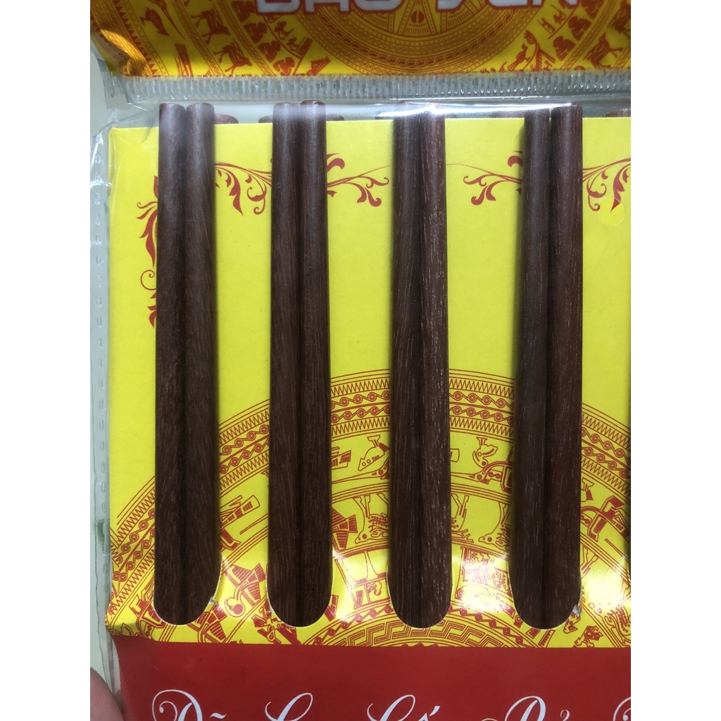 Đũa cẩm hàng lõi gỗ đẹp sạch an toàn