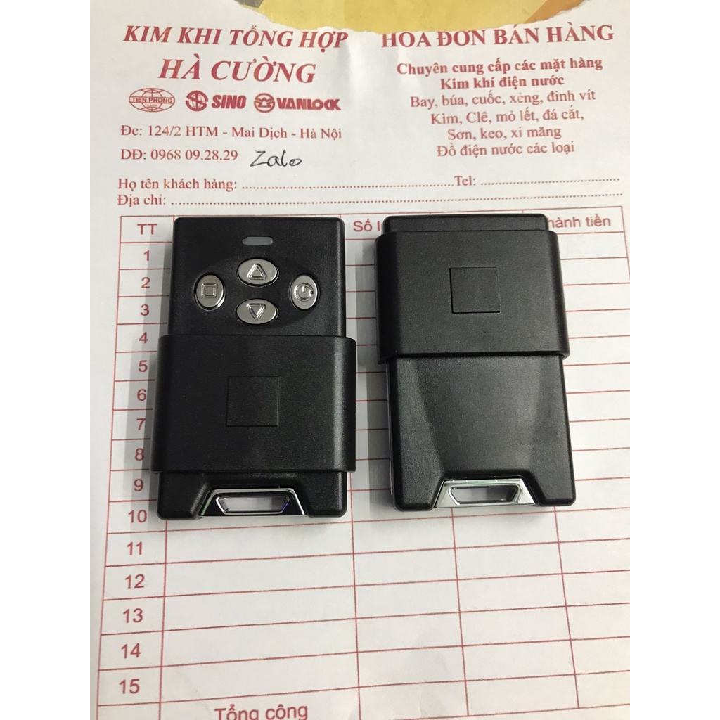 Remote Điều khiển cửa cổng mã nhảy chống sao chép hãng Ausdoor