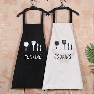 Tạp dề chống thấm dầu ăn và nước có thể điều chỉnh dây buộc eo dùng trong nhà bếp