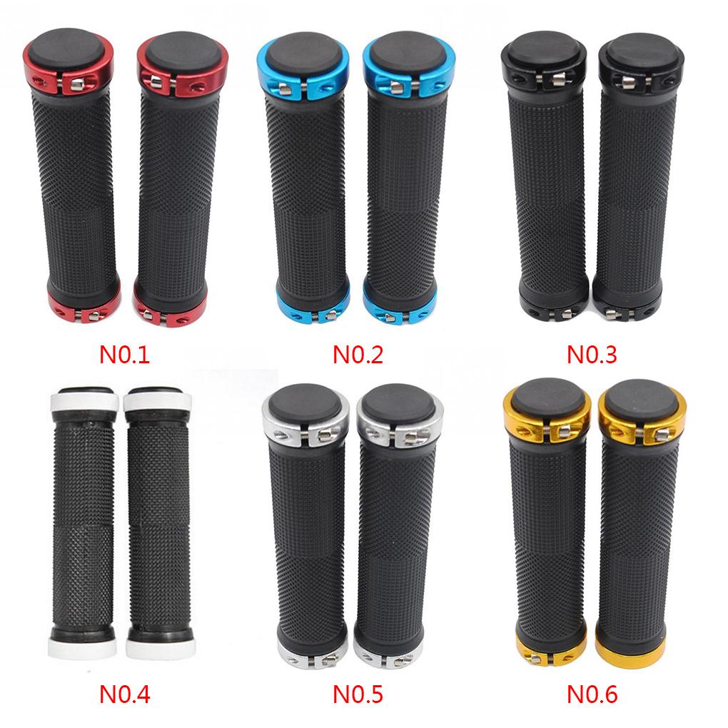 1 Cặp Bọc Tay Lái Xe Đạp Hấp Thụ Sốc Có Khóa Cài Có Thể Tháo Rời