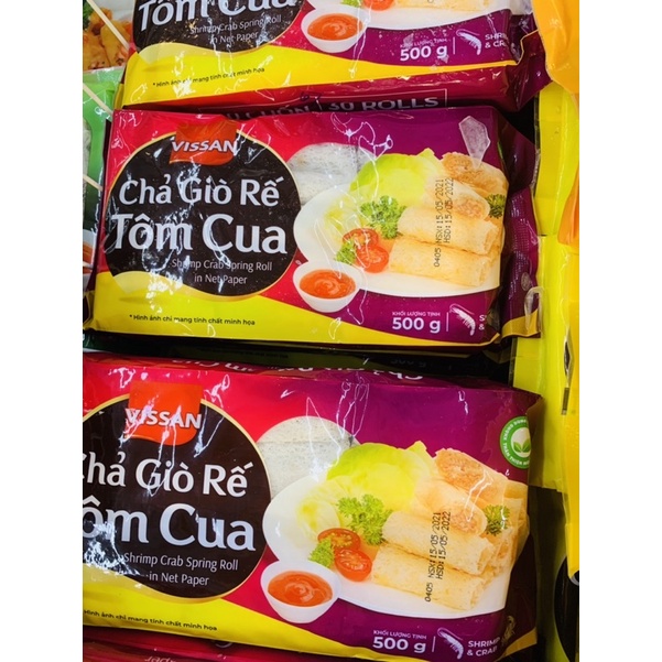 Chả giò rế Thịt/ Tôm Cua 500g | BigBuy360 - bigbuy360.vn