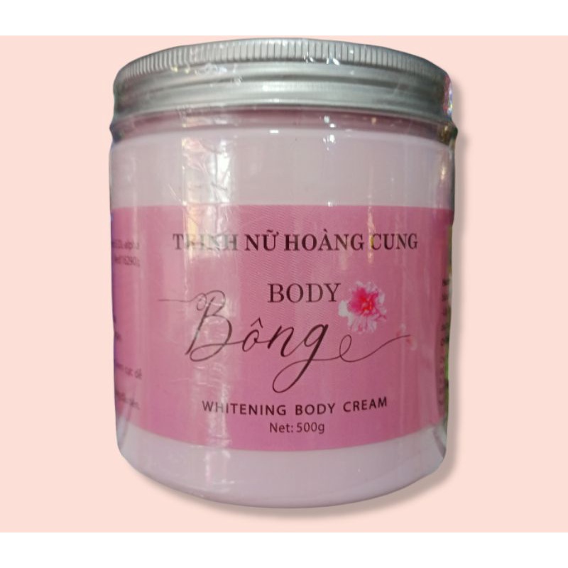 Kem Dưỡng Trắng Da Body Bông Trinh Nữ Hoàng Cung Trắng Cực Mạnh