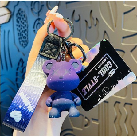 Móc Khóa Hình Gấu Hoạt Hình Dễ Thương