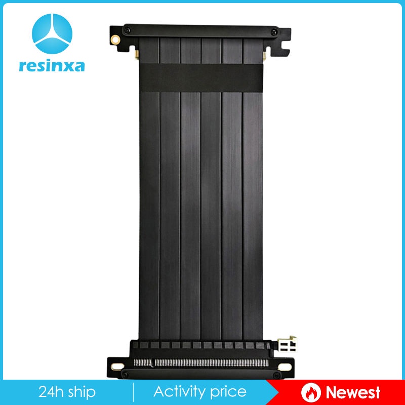 Universal Full 0 PCIE X16 Riser Card Extension - Cáp nối dài 180 3.0 - có Antijam cho