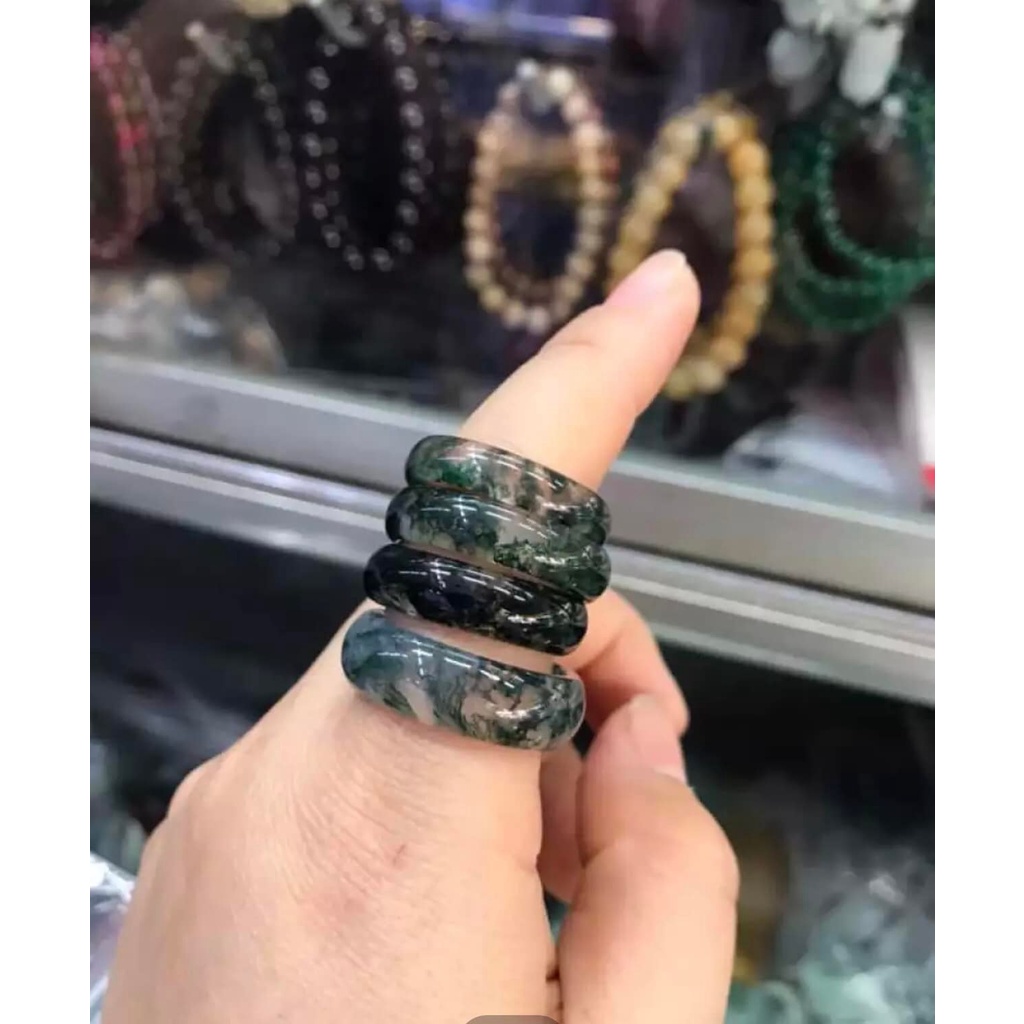 Nhẫn ngọc băng tảo TN nhiều szie