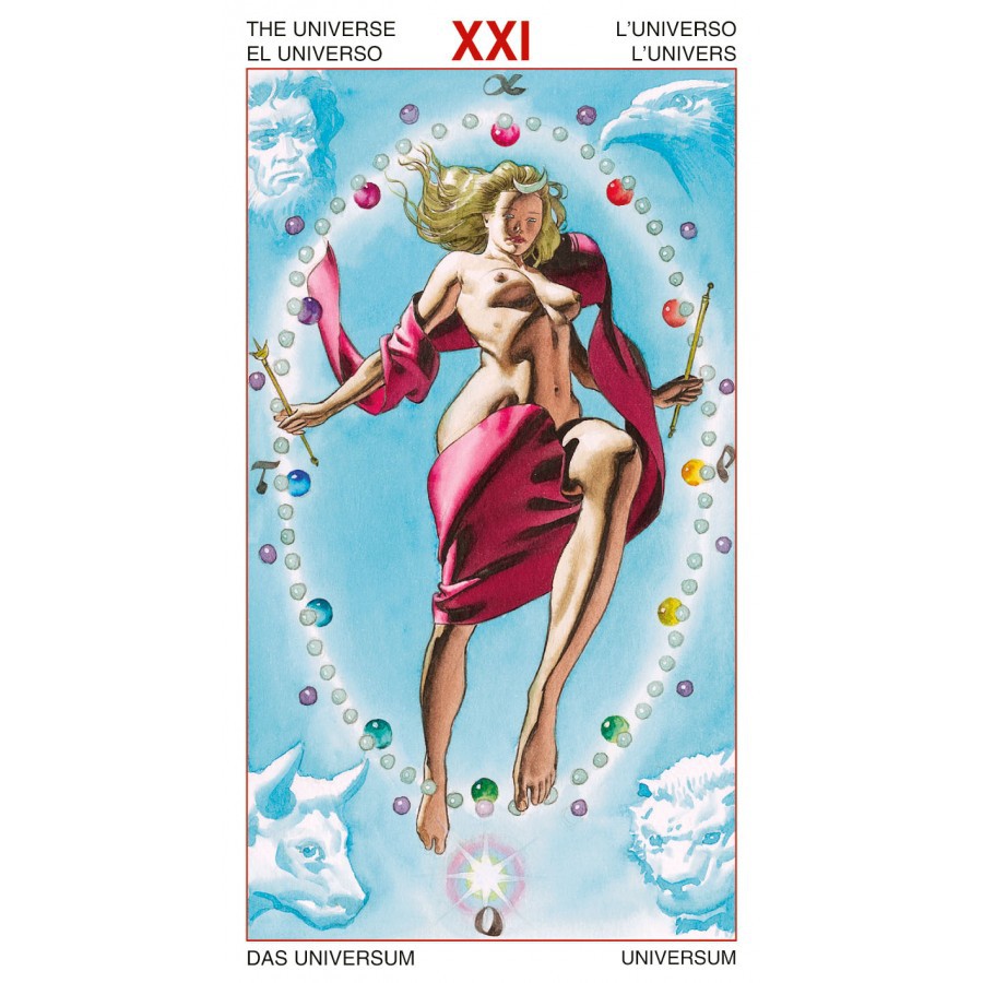 Bộ Bài Initiatory Tarot of the Golden Dawn (Mystic House Tarot Shop) - Bài Gốc Authentic Chính Hãng 100%