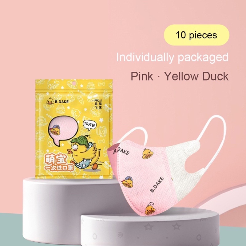 Khẩu trang 3D Bé chú zịt lười siêu Kute - Hàng nhập chuẩn Cao cấp Có Sẵn