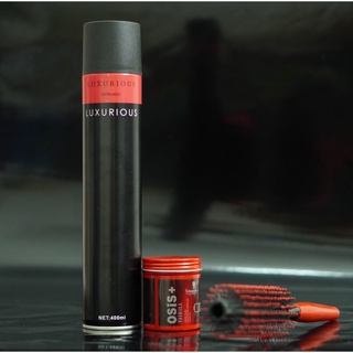 Ｃｏｍｂｏ Sáp vuốt tóc nam Osis+ Thrill + Gôm xịt tóc Siêu Giữ Nếp / keo xịt tóc/ wax | royal