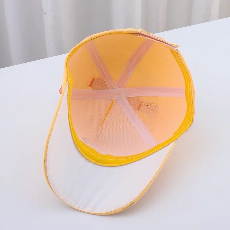 Mũ lưỡi trai cho bé trai bé gái thêu voi nghe nhạc dễ thương , phù hợp 5 tháng - 4 tuổi