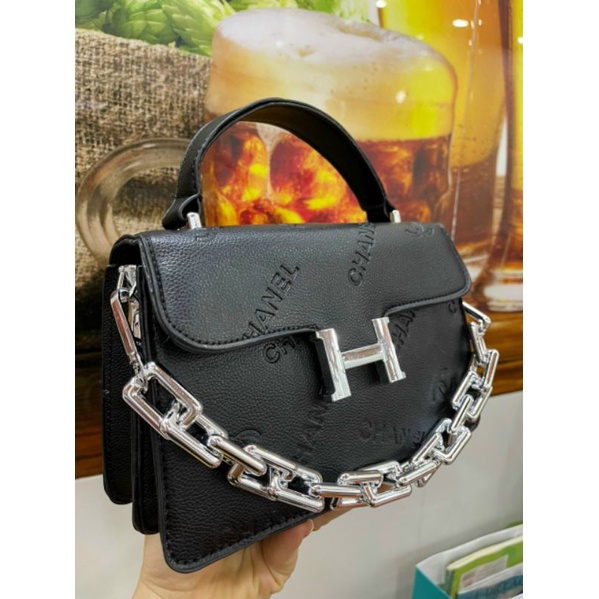 Túi Xách Nữ Đẹp Đeo Chéo PG 46 - Có Ảnh + Video Thật - Da PU 3 Lớp , Dập Vân Chìm ,Cao Cấp, 3 Ngăn Có Ngăn Khoá