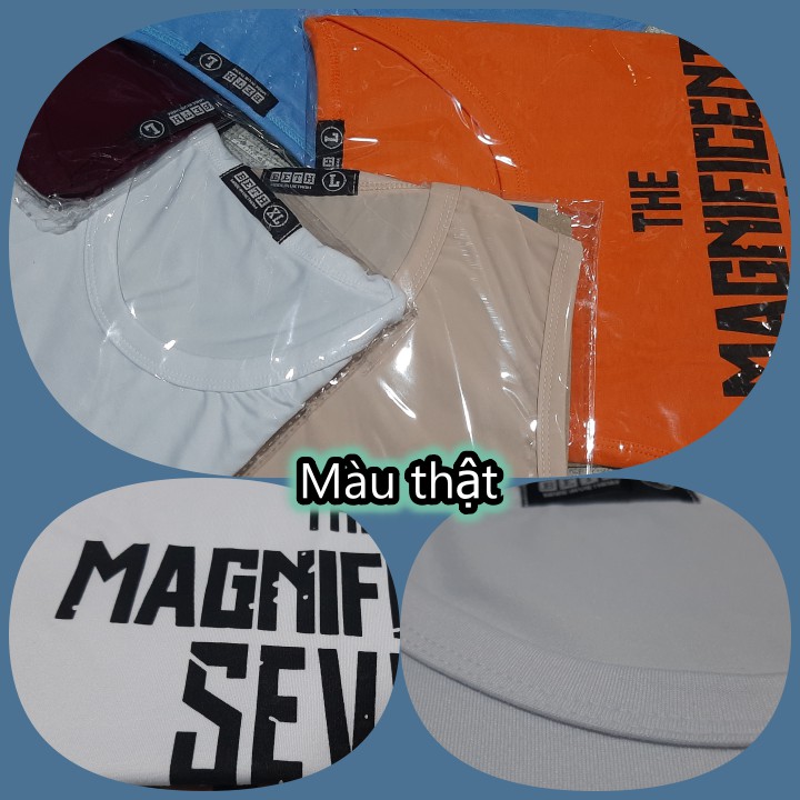 Áo thun nam ba lỗ The Magnificient seven TN110 nhiều màu sắc vải sợi tre tổng hợp | BigBuy360 - bigbuy360.vn