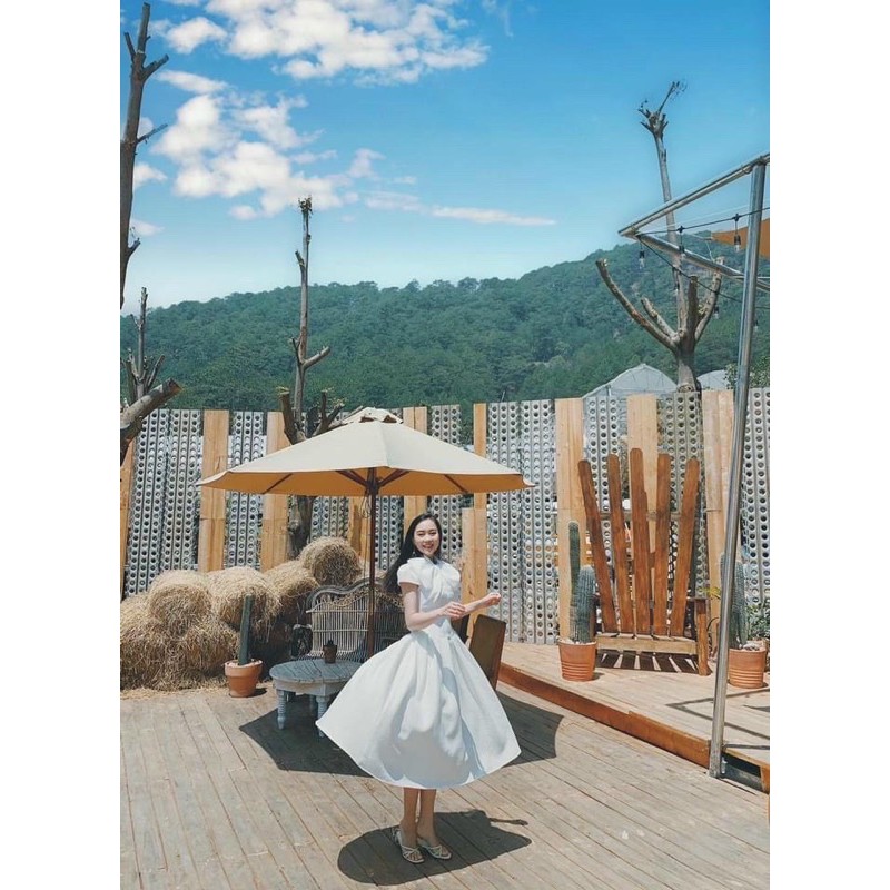 Váy tafa hàng đẹp cho nữ