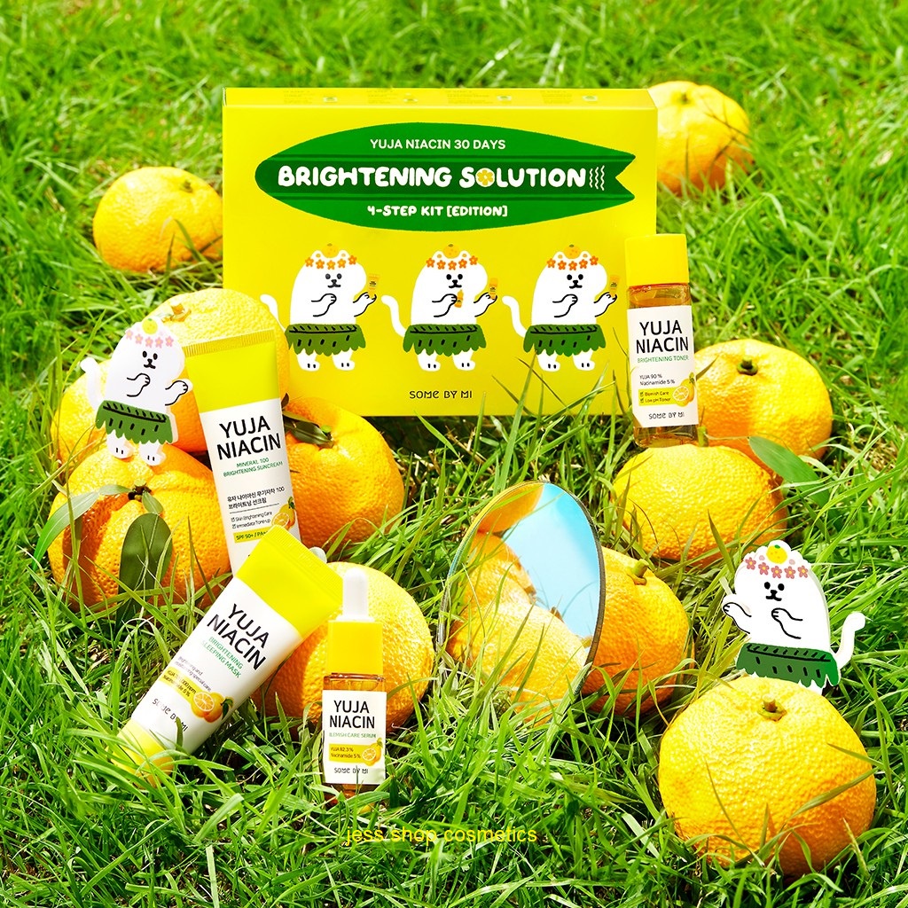 [Tách Lẻ]Bộ Sản Phẩm Dưỡng Da Some By Mi Yuja Niacin 30 Days Brightening Starter Kit