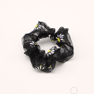 Dây Buộc Tóc Scrunchies Hoa Cúc
