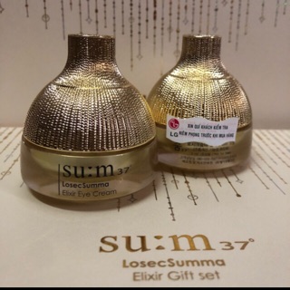 Kem dưỡng sum37 chống thâm,nhăn cùng mắt Losec Summa Elixir Eye Cream.
