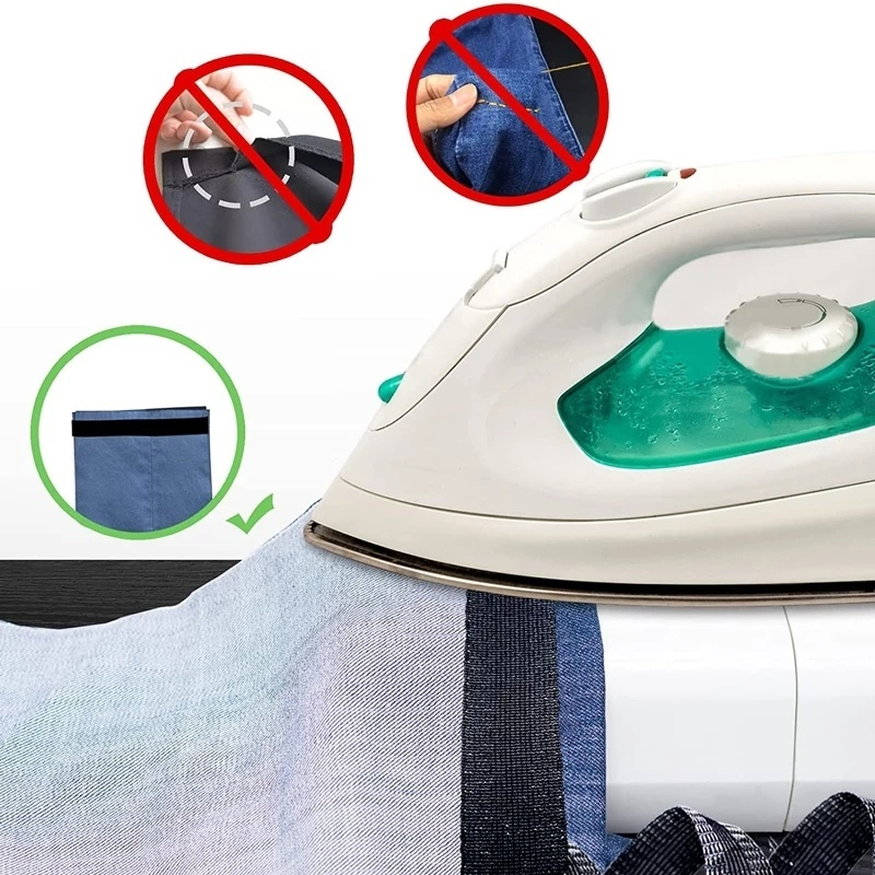 Băng Keo Vá Quần Jean Dài 5M Có Thể Giặt Sạch Tiện Dụng