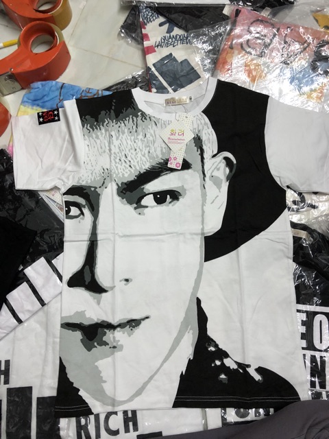 Áo GD TOP BIGBANG FM MADE FANTA STIC BABYS- Ảnh thật