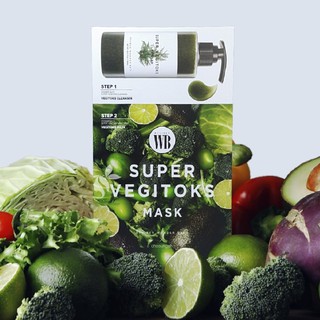 MẶT NẠ RAU CỦ Thải Độc Super Vegitok Mask
