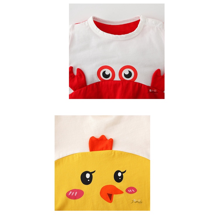 Body chip mẫu động vật đáng yêu cho bé