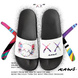 Dép Sandal Đế Mềm Chống Trượt In Hình KAWS Size 35-46 Thời Trang Mùa Hè Cho Nam