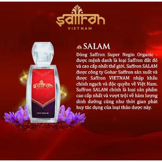 SAFFRON SALAM 1G 100% Organics
