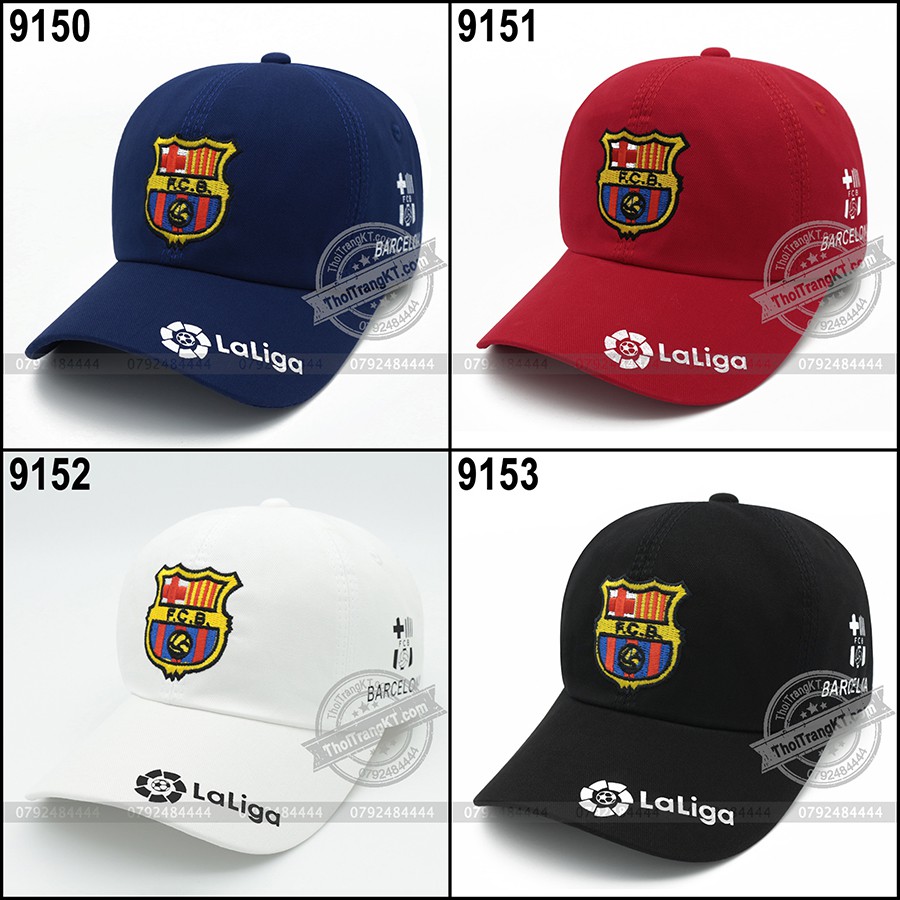 Nón lưỡi trai bóng đá FC Barcelona