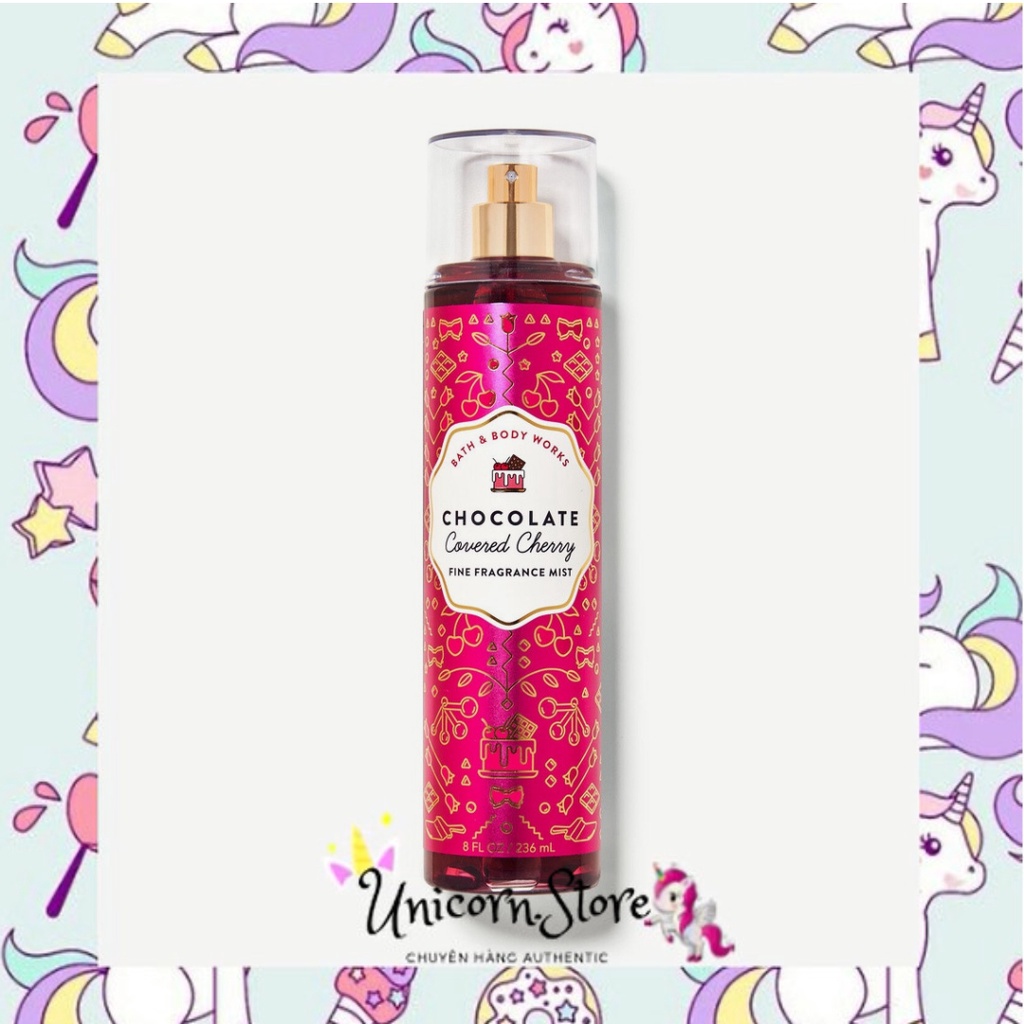 ♚𝐌𝐔𝐀 𝐍𝐆𝐀𝐘♚ Xịt Thơm Bath And Body Works - Chocolate Covered Cherry 🦄𝗨𝗻𝗶𝗰𝗼𝗿𝗻.𝗦𝘁𝗼𝗿𝗲🦄 | BigBuy360 - bigbuy360.vn