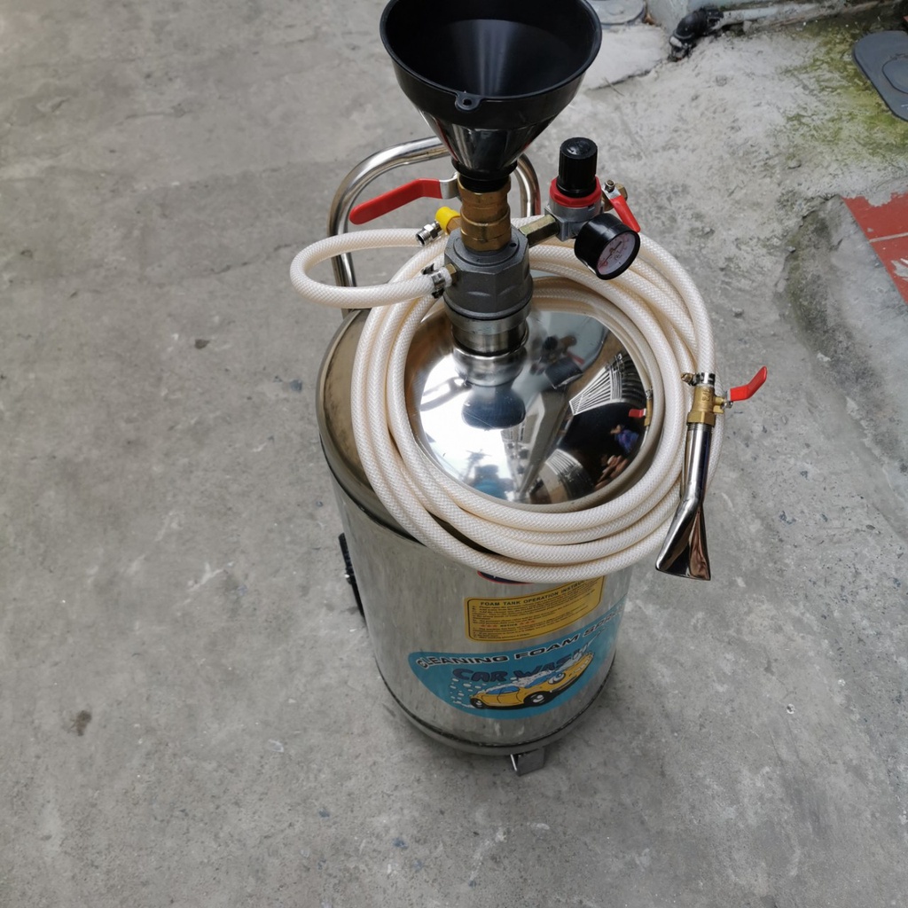 Bình bọt tuyết Inox 40L chất lượng (kèm súng siêu mịn)