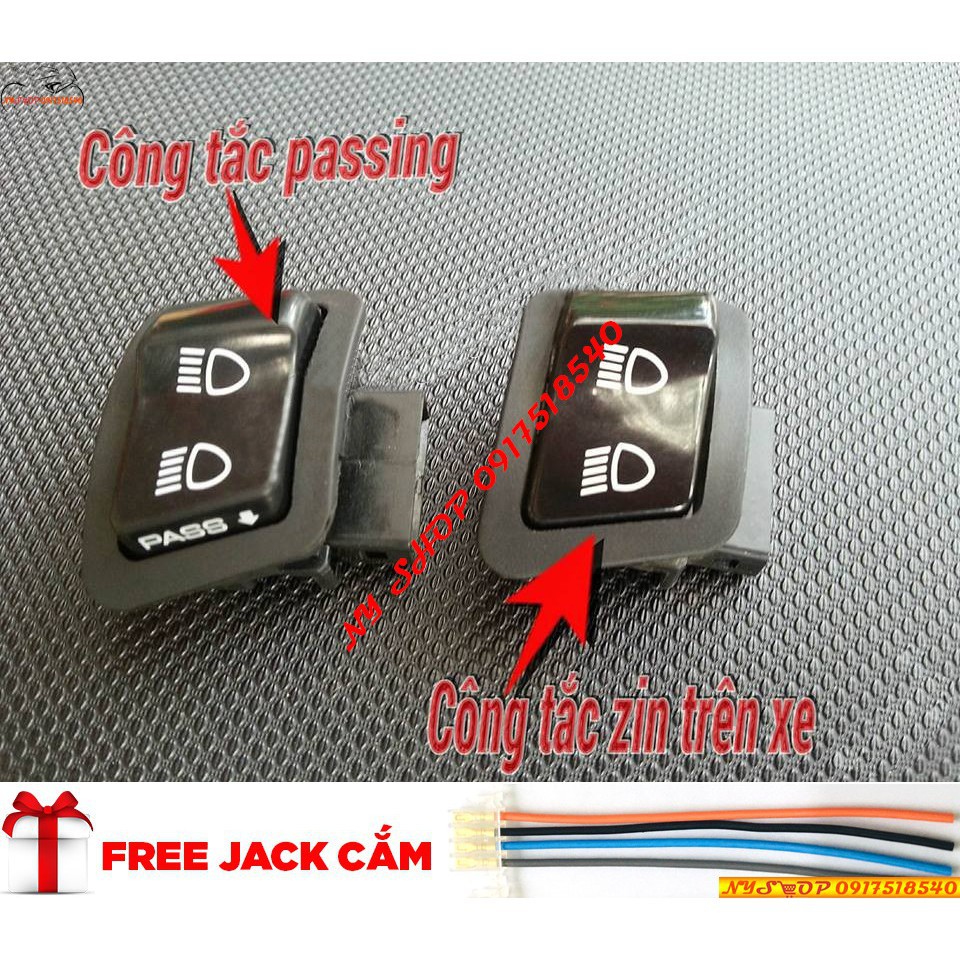 🍀 💥 công tắc passing sh gắn xe honda đời mới