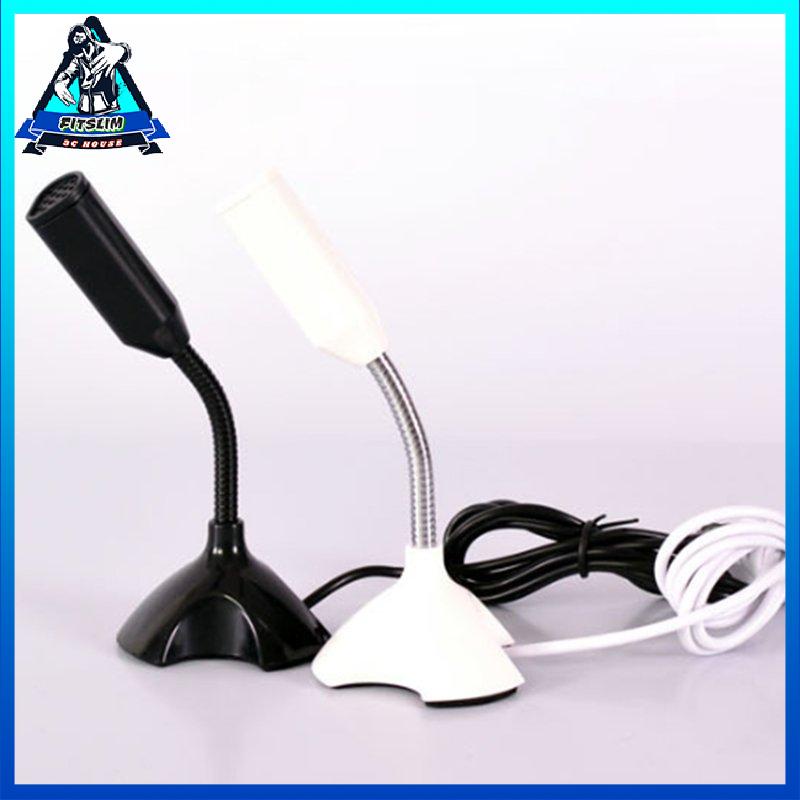 [Fitslim] Dedicate USB Capacitive Mini Microphone Stand for PC Laptop Wired Device