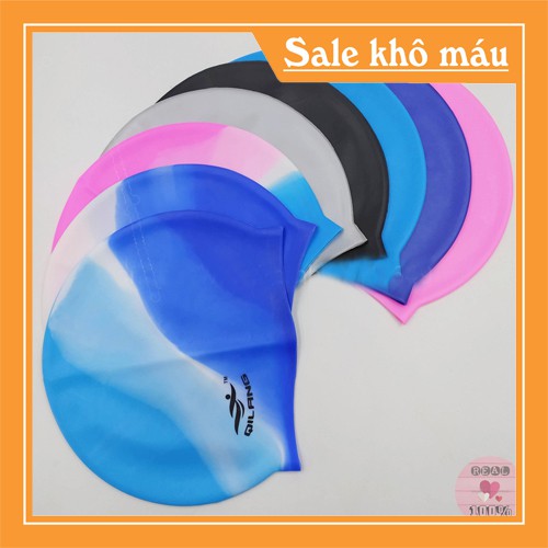 Mũ bơi thời trang silicon | BigBuy360 - bigbuy360.vn