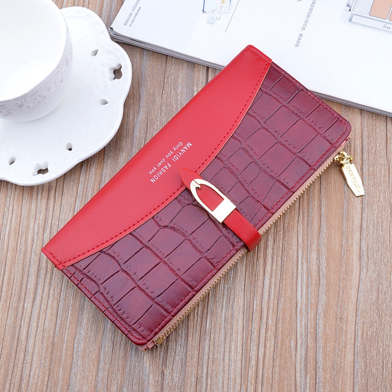 Ví cầm tay nữ dài thời trang cao cấp sang trọng nhiều ngăn gấp gọn tiện lợi HX176