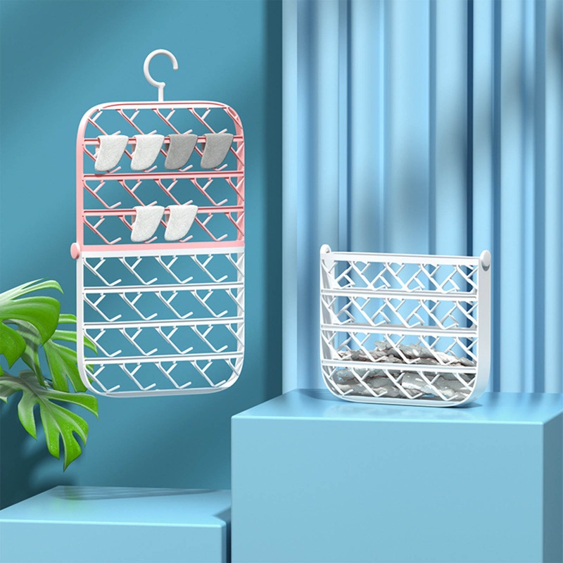 Móc Phơi Đồ Lót / Vớ Đa Năng Có Thể Gấp Gọn Tiện Dụng