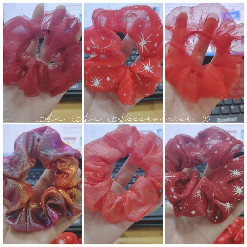 4 Cột tóc scrunchie giá sỉ combo✨✨✨