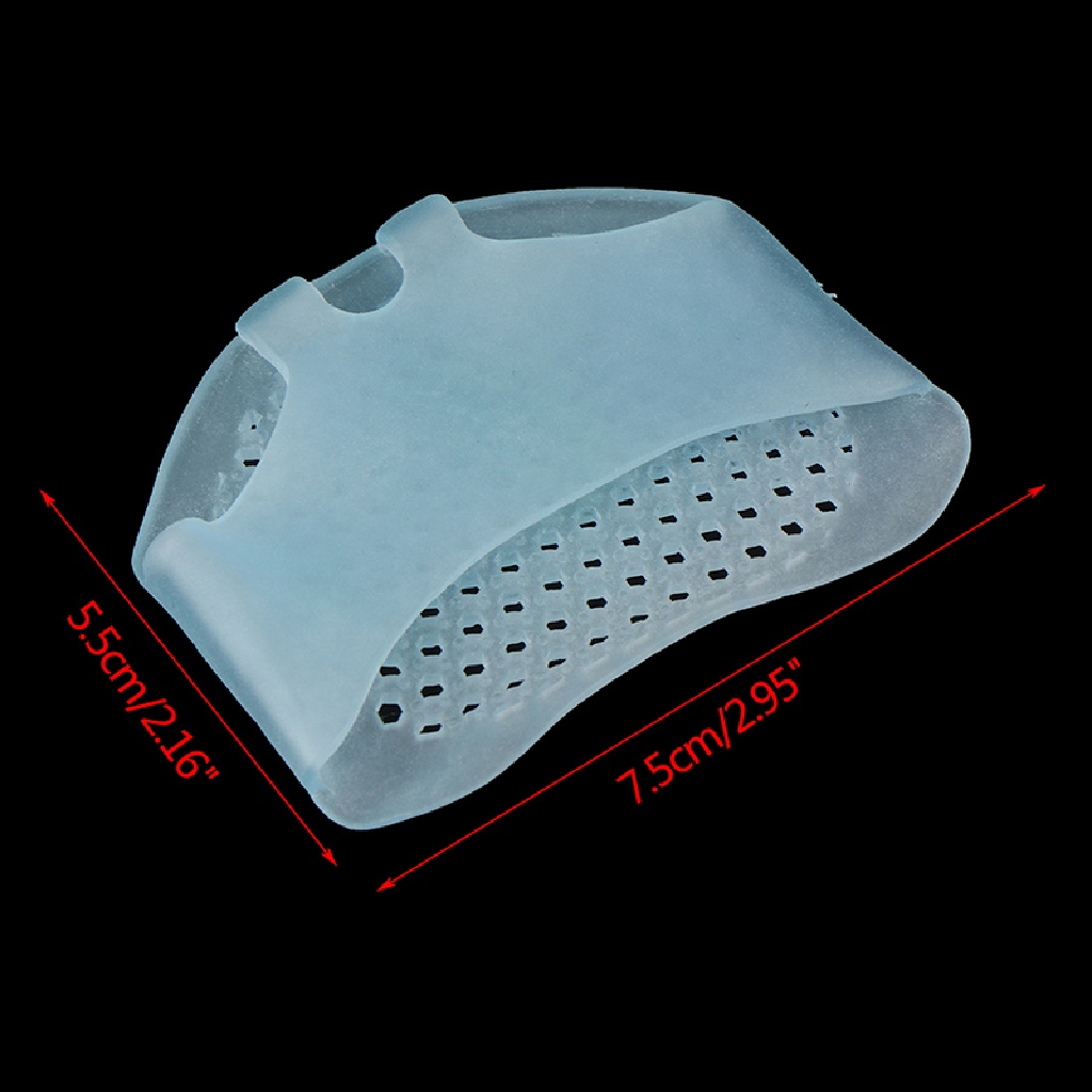 1 Cặp Đệm Silicone Tách Ngón Chân Giảm Đau Tiện Dụng