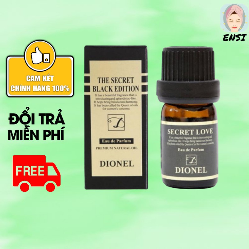 Nước Hoa Vùng Kín Dionel Secrelove Hàn Quốc cao cấp 5ml Thơm Chuẩn Lưu Hương Tốt