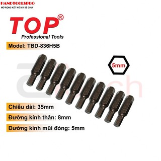 Mũi vít đóng lục giác 5mm top tbd-836h5b