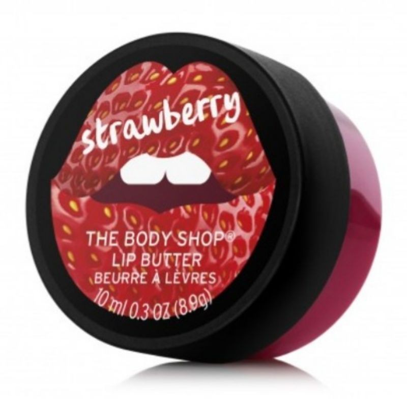 Bơ dưỡng môi The Body Shop Strawberry Lip Butter 10ml